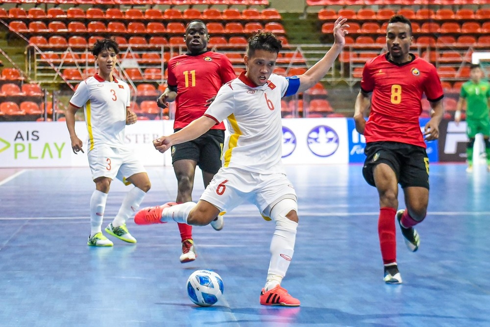 Vietnam finish fifth at Continental Futsal Championship 2022